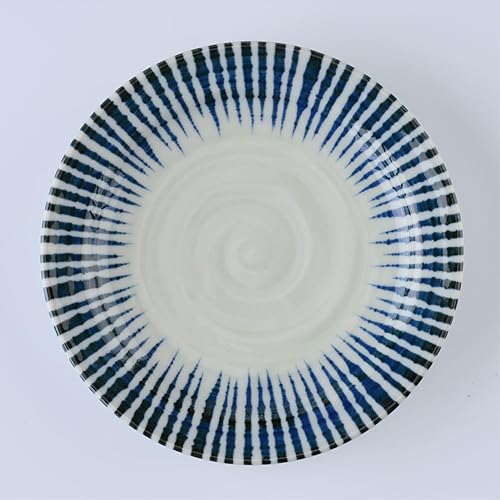 Miniatura 2 de Mino Ware Sendan Tokusa - Juego de platos cuadrados largos con patrón japonés de 4 a 5 pulgadas