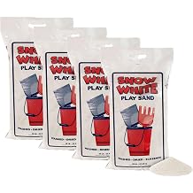 U.S. Silica Large 50 Pound Play Sand, Finely Graded, Fully Washed and Easy to Use for Children's Art, Trays, and Sandbox, 4 Pack
