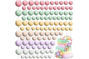 Tondiamo Pastel Cake Toppers: A Symphony of Colors for Every Occasion