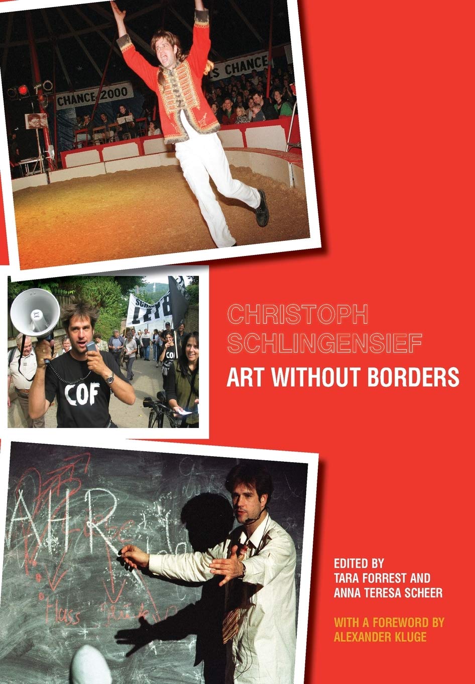 Christoph Schlingensief Art Without Borders livre d'art contemporain allemand