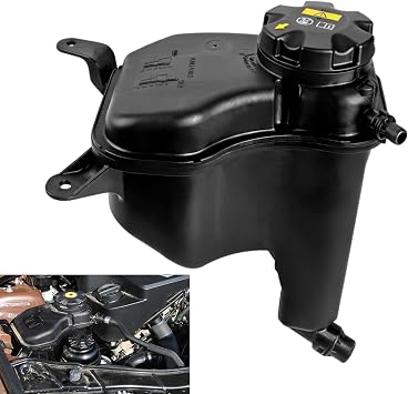 17137567462 Engine Coolant Reservoir Tank with Cap for BMW 118i 120i 125i 130i 135i 323i 325i 325xi 328i 328xi 330i 330xi 335i 335xi X1 Z4, Expansion Tank OE# 17137607482 17137640514 603-334
