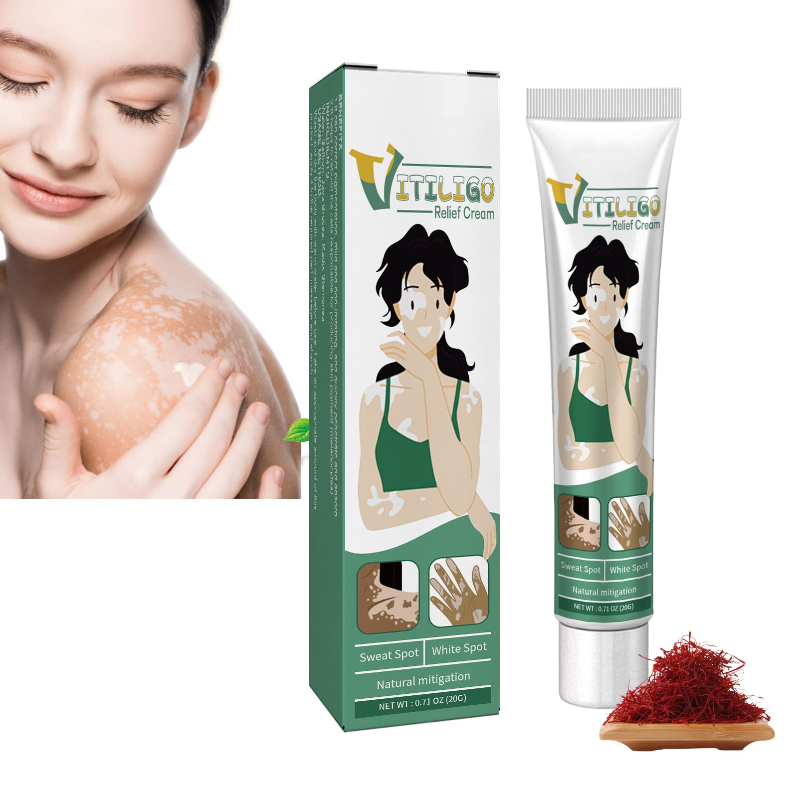 Buy 0.7oz Shinyme Vitiligo Skin Repair Cream, Vitiligo Repigmentation
