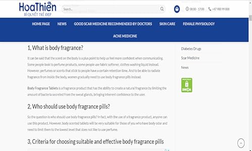 [Review] Body scented pills – which is the best choice?