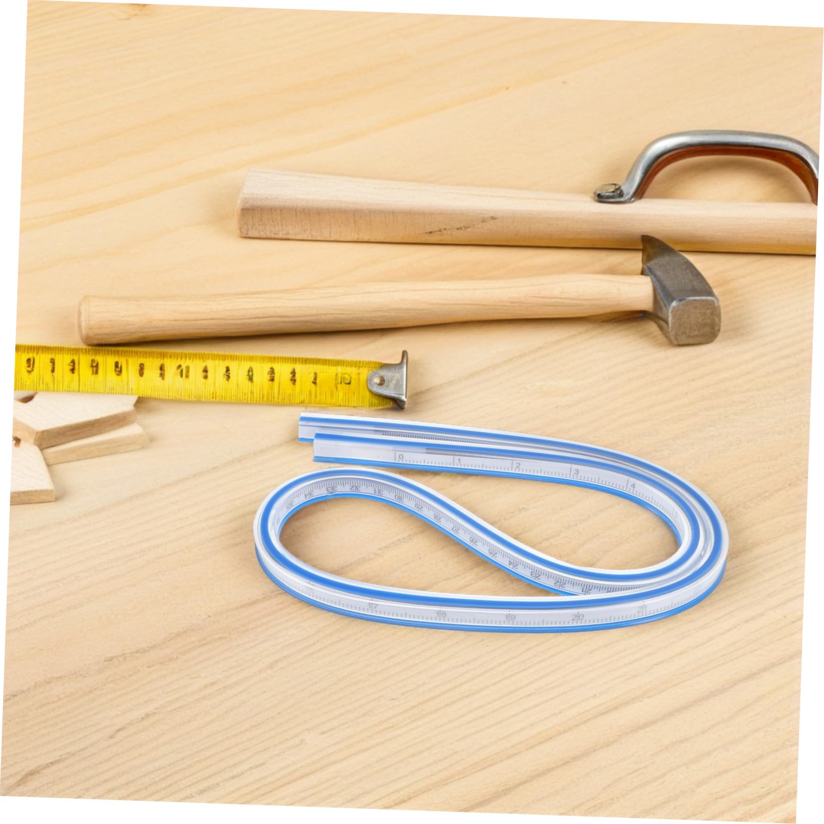 5 Pièces Règle Flexible Curve pour Couture et Design Technique Outil Polyvalent pour Courbes Complexes et Grands Dessins Règle Souple Serpent pour Patron et