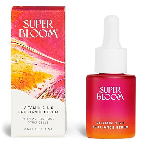Miniatura 1 de Superbloom Vitamina C  E Brilliance Serum  Suero antienvejecimiento para la cara  Ilumina e hidrata  Células madre de rosa alpina  Todo tipo de piel