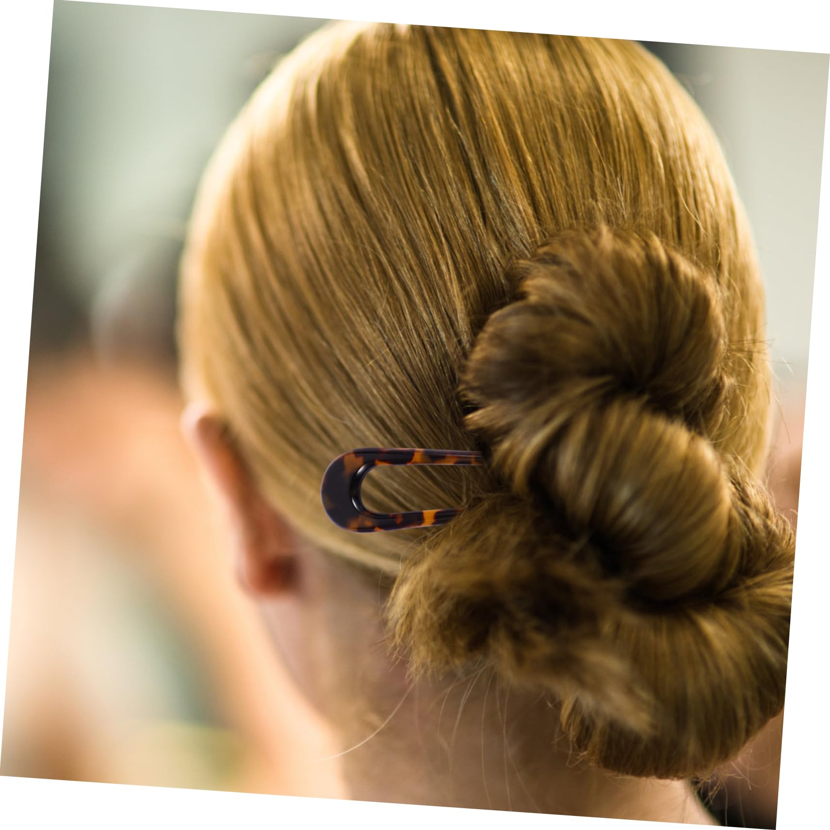 Healeved 12stücke U-förmige Haarnadeln Acetat Wellenförmige Haarspangen Für Stilvolle Haarschmuck-accessoires Verschiedenen Farben Schildpatt Für Frisuren