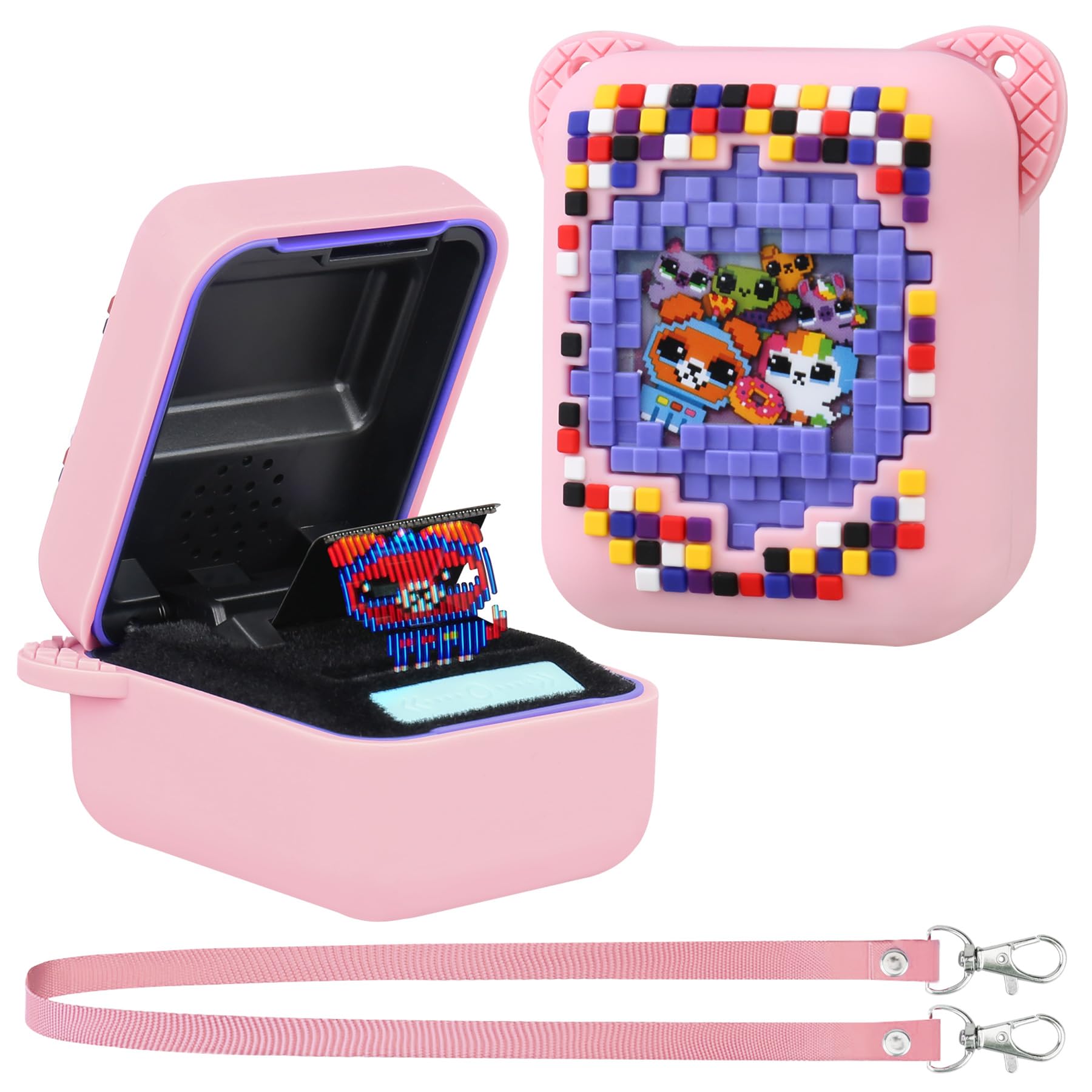 Supmay Silicone Cover Case for Bitzee Interactive Toy Digital Pet and Case