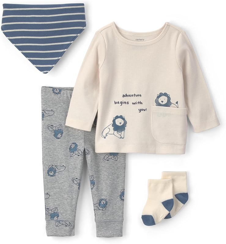 Baby 4-Piece Pant Set