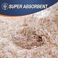 Vista 5 de OLANLY Juego de 2 alfombras de baño de 2 piezas, alfombras de baño de microfibra suave y absorbente y alfombra de inodoro con contorno