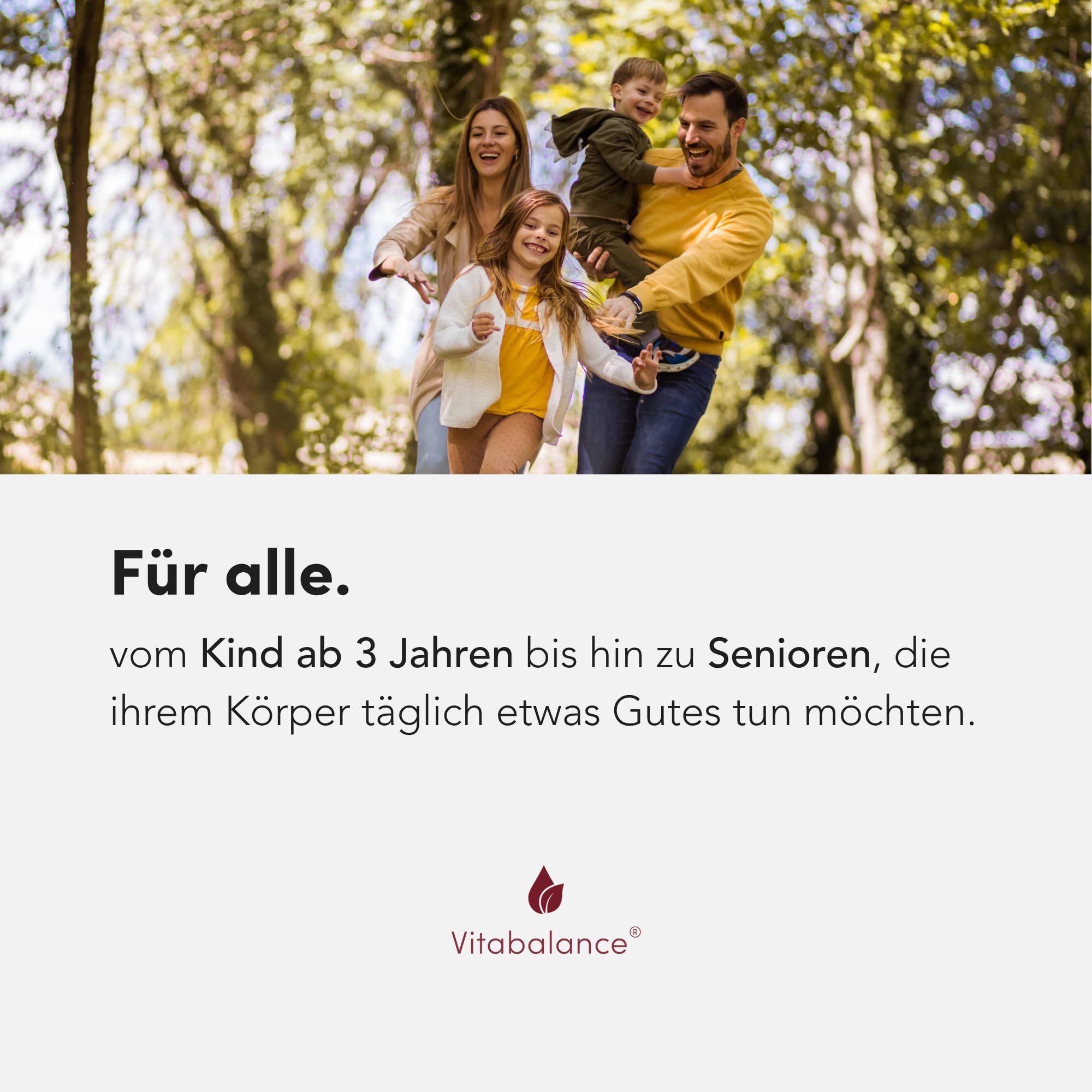 Vitabalance® Mikronährstoffkonzentrat 500 ml – 128 Zutaten inkl. fermentiertem Obst und Gemüse – für die tägliche Nährstoffversorgung von Familie & Kindern ab 3 Jahren | Vegan | 1-Monats-Vorrat