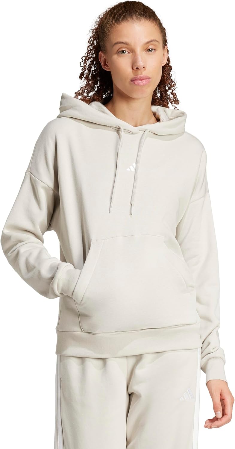 adidas womens Essentials Small Logo Feel Cozy Hoodie - Image 3