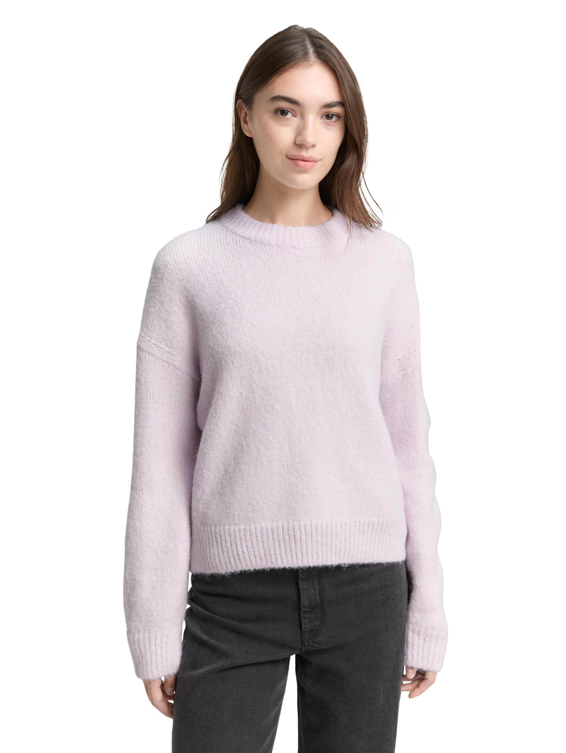 TOM TAILOR Denim Damen 1049069 Oversize Strickpullover