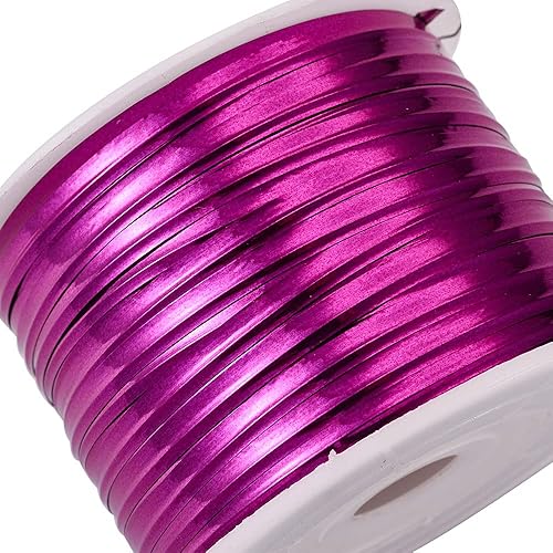 Miniatura 5 de Mega Pet 100 yardas de alambre de plástico con núcleo de hierro en el interior de la bolsa de dulces de pan azul violeta, corbatas de 0.157in0.16