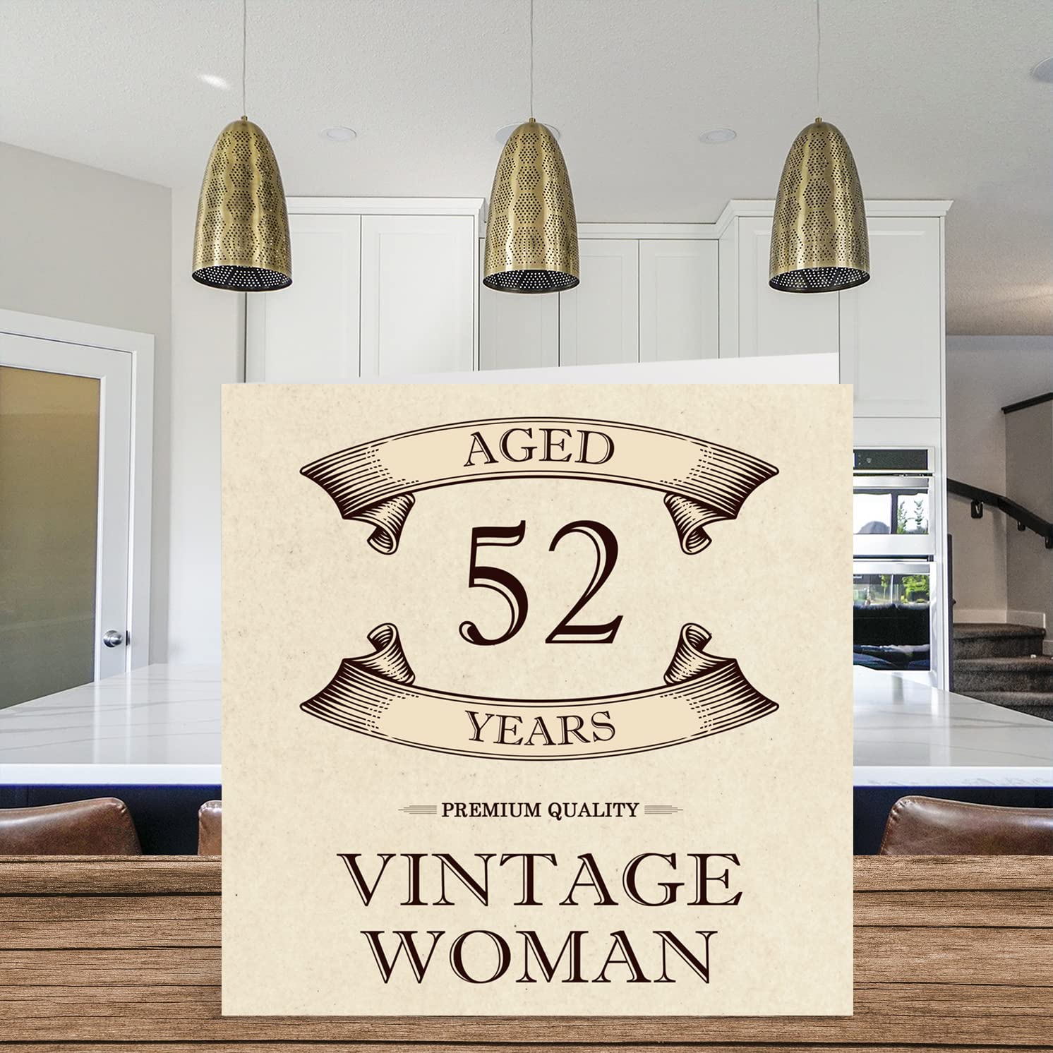 52ème Carte D'anniversaire Pour Femme – Tulipes Aquarelle – Bouquet De Fleurs – Cartes D'anniversaire Pour 52 Ans Femme Maman Grand-mère Tante 145 Mm Cinquante-deux Cartes De Vœux D'anniversaire