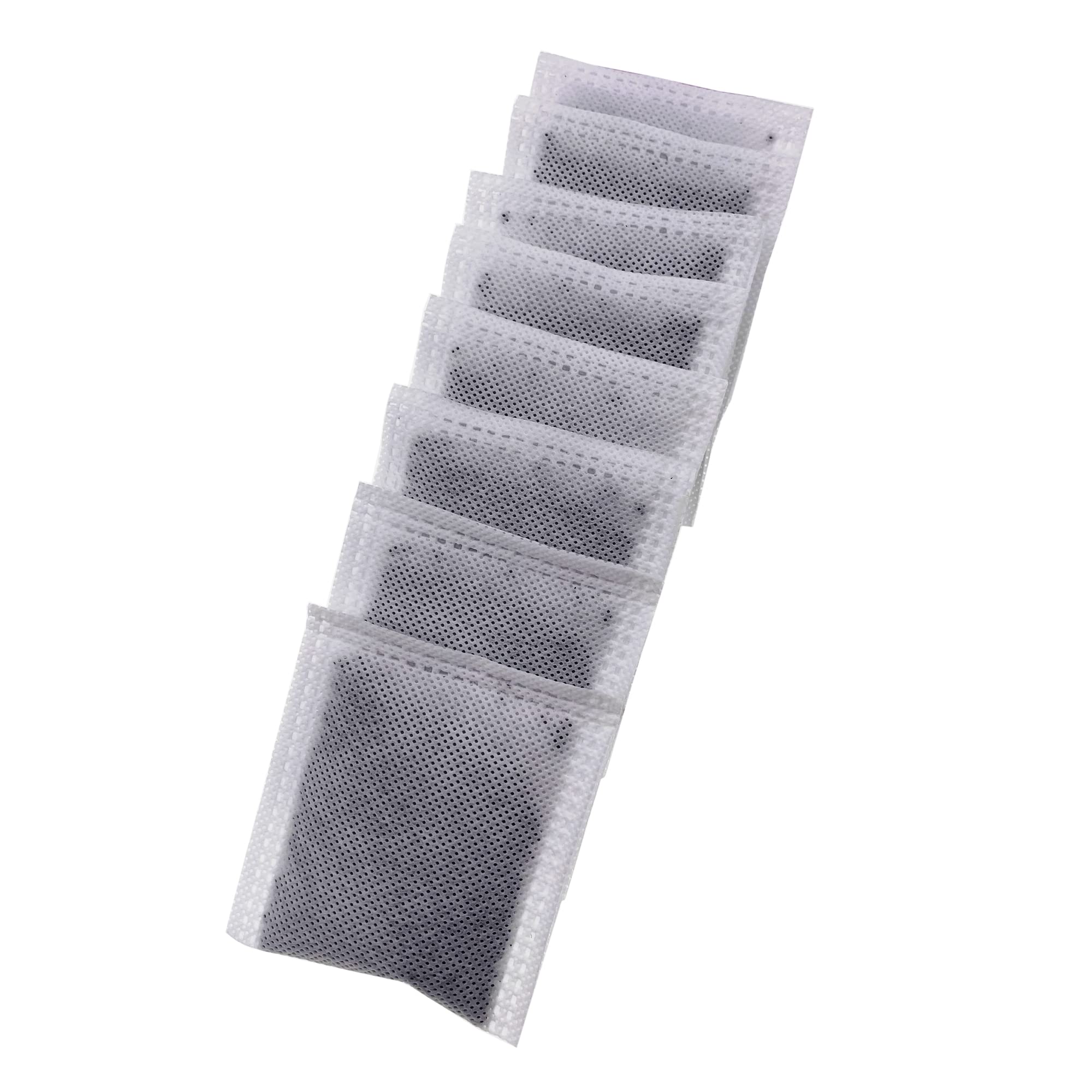 8 Stück kompakte Aktivkohle-Geruchsabsorbierender Filter-Nachfüll-Deodorierer, kompatibel mit iTouchless kleineren Mülleimern unter 8 Gallonen mit Filterfach