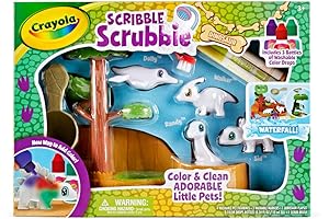 Crayola Scribble Scrubbie Pets Dino Activity Set