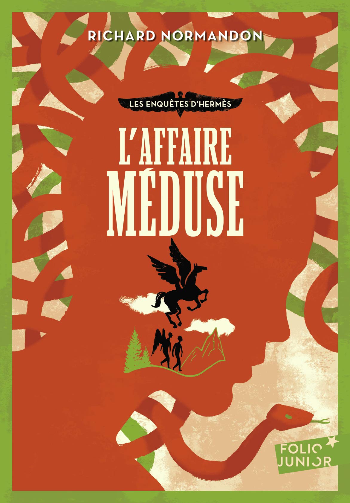 Les enquêtes d'Hermès, 2 : L'affaire Méduse (Folio Junior)