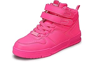80s Style Womens High Top Sneakers