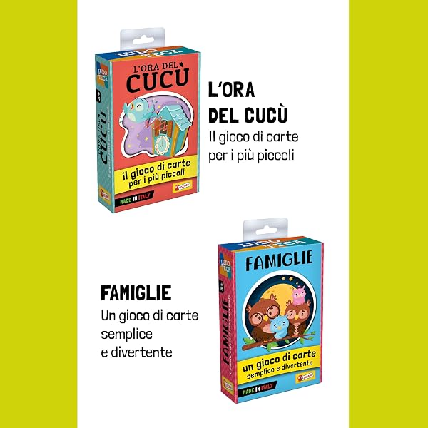 Liscianigiochi Ludoteca Le Carte Dei Bambini Asino Gioco Di Società, Multicolore, 85743 - 5