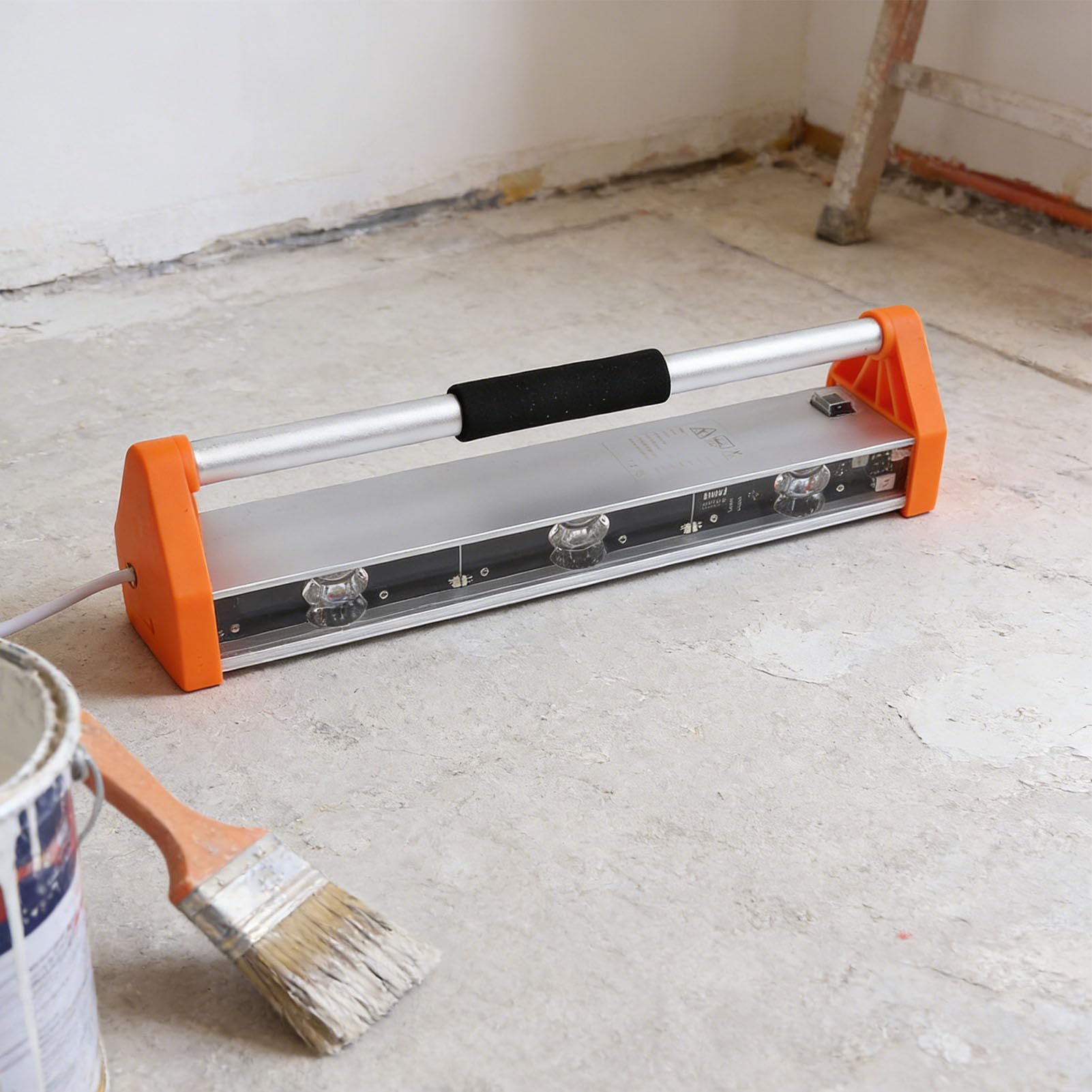 Luz de Inspección de Pared, Luz de Trabajo LED Ultrabrillante de 2600 Lm con Iluminación Gran Angular de 120°x5°, para Comprobar la Planitud de los Azulejos de la Pared