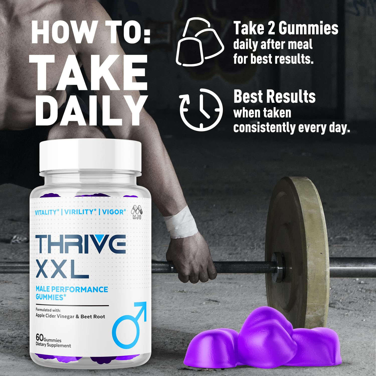 Amazon.com: (5 Pack) Thrive XXL Gummies, Official ThriveXXL Gummys