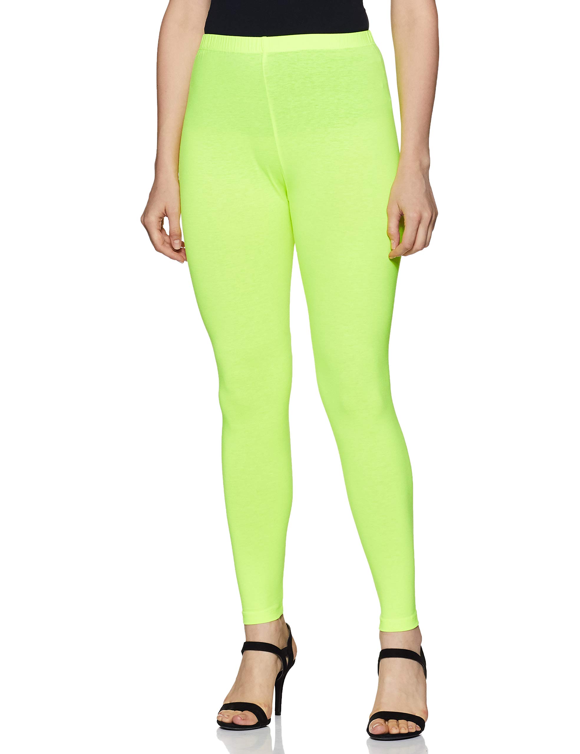 rupa Softline Women's Leggings (SLA91NEON Lemon_Multicoloured_FS)-picture-38