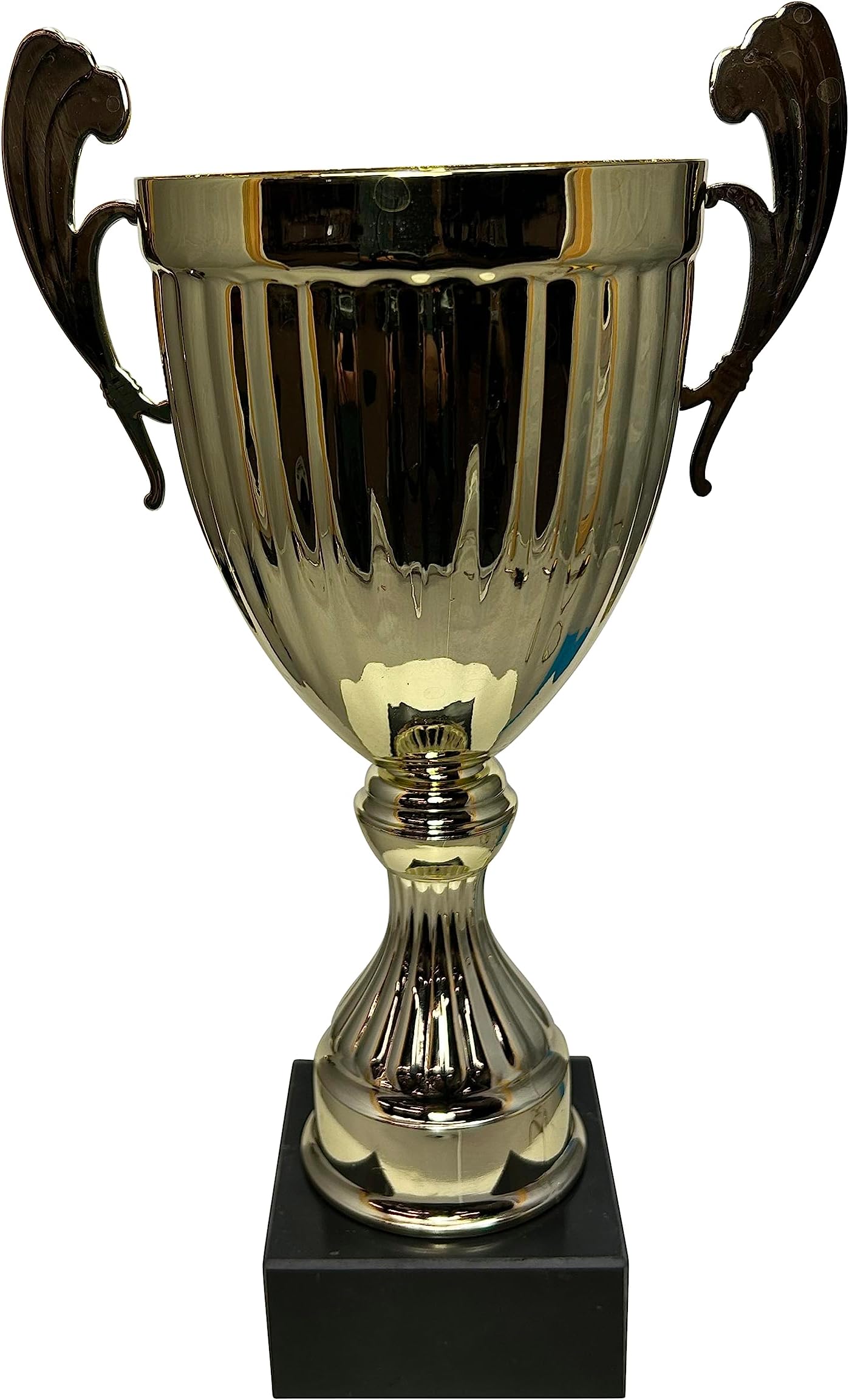 Express Medals 12 Inch Metal Trophy Cup - Sport Tournaments, Competitions, Recognition, Gift or Award, 12 Inches Tall x 7 Inches Wide at The Handles. AMC320