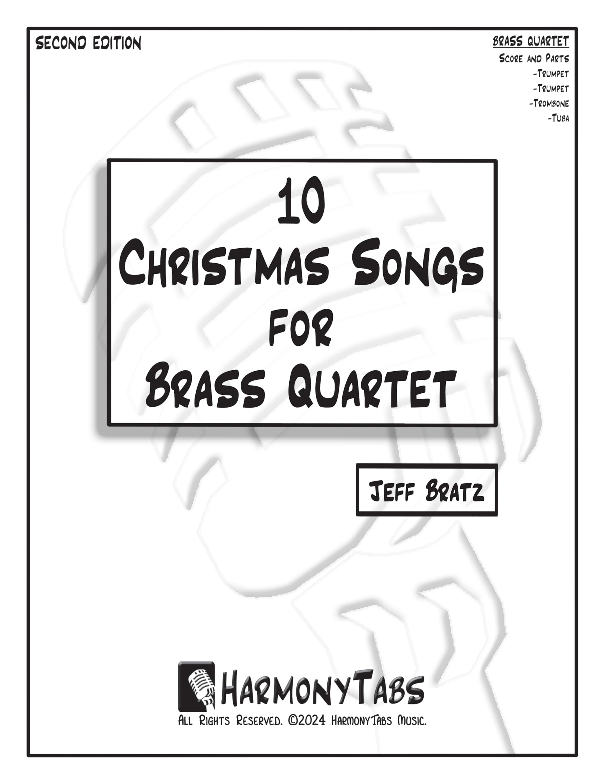 10 Christmas Songs for Brass Quartet chants de Noël pour vos concerts