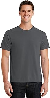 Port & Company Beach Wash Garment-Dyed Tee S Coal