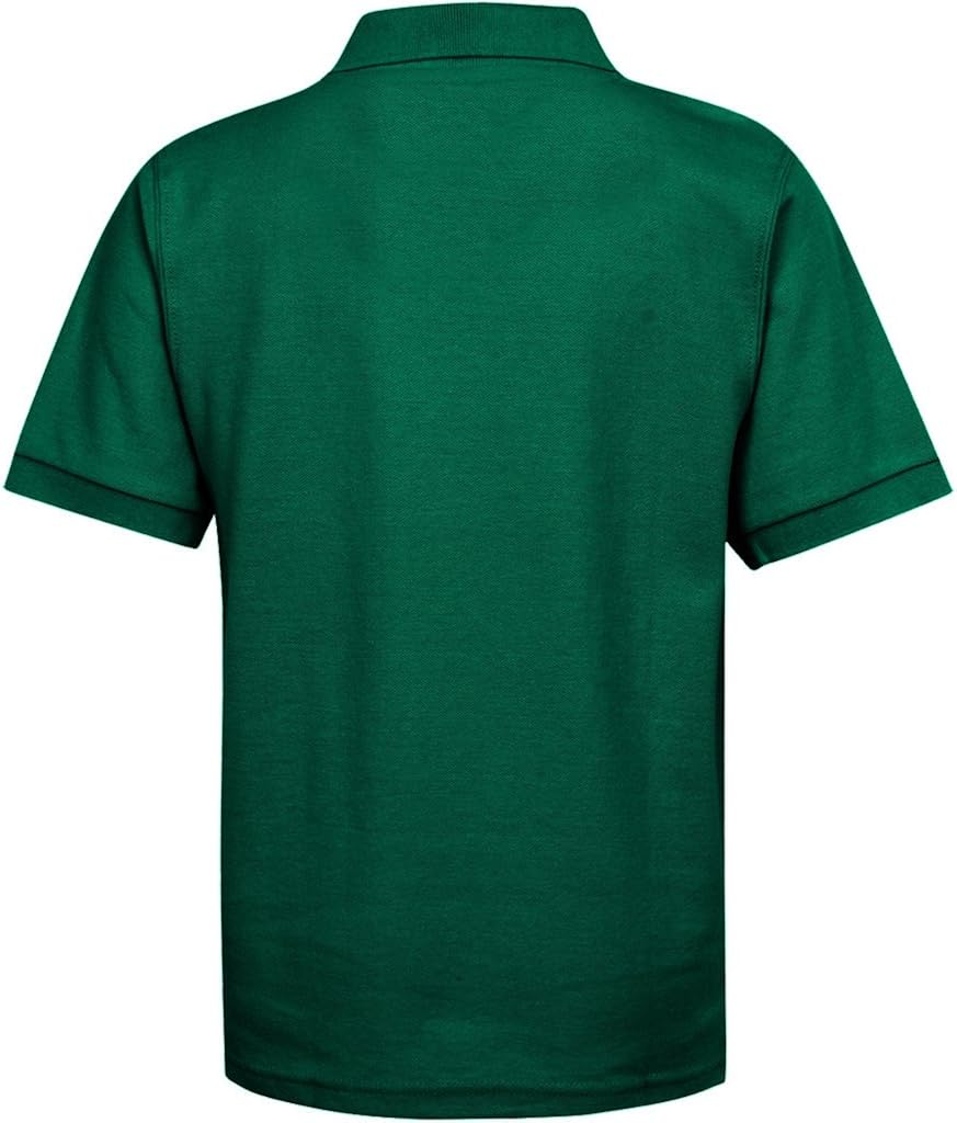 Premium Wear Men's Polo Shirts – Short Sleeves Stain Guard Polo Shirts for Men
