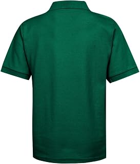 Premium Wear Men's Polo Shirts – Short Sleeves Stain Guard Polo Shirts for Men