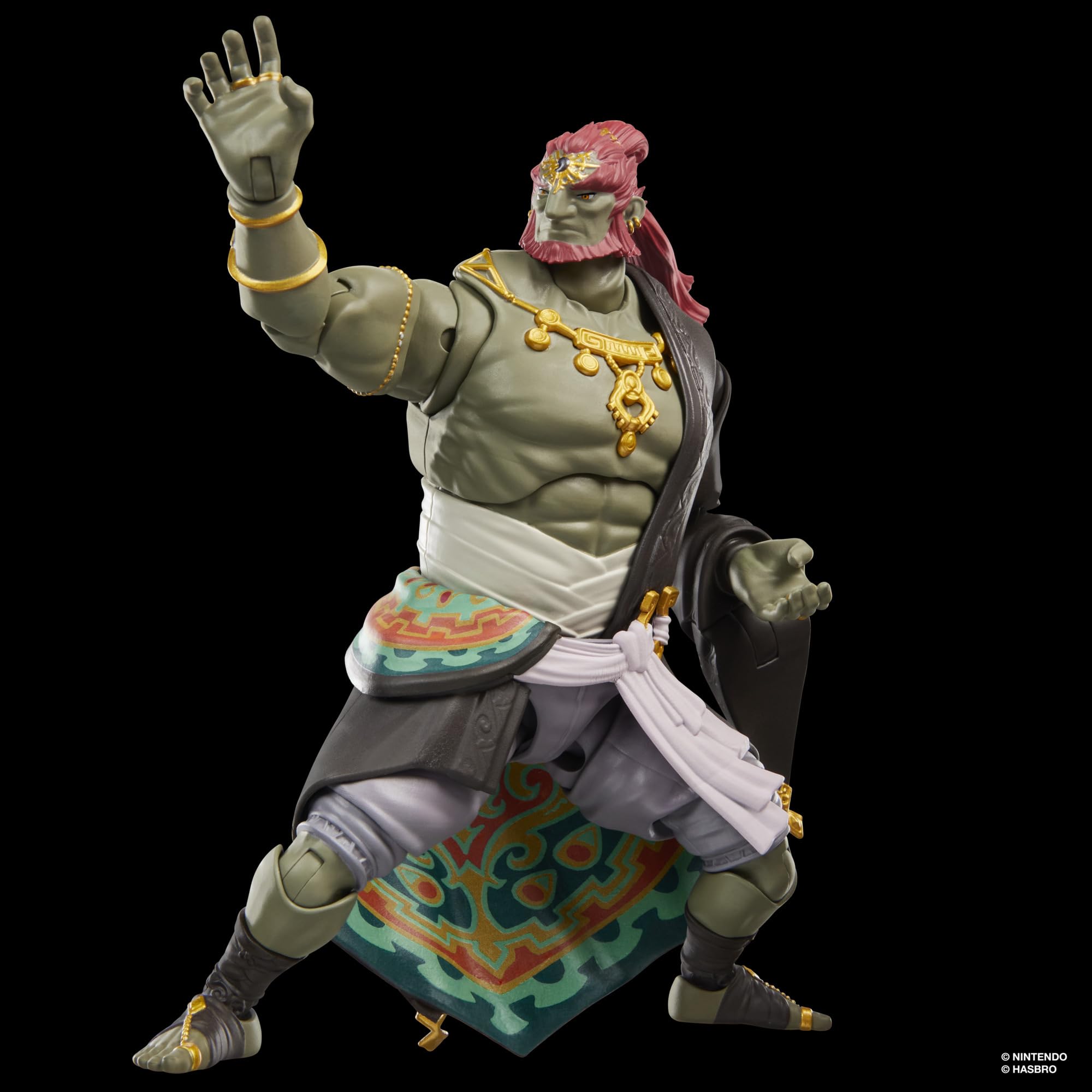 The Legend Of Zelda: Heroes of Hyrule Ganondorf, Tears of the Kingdom, action figure da collezione deluxe da 15 cm