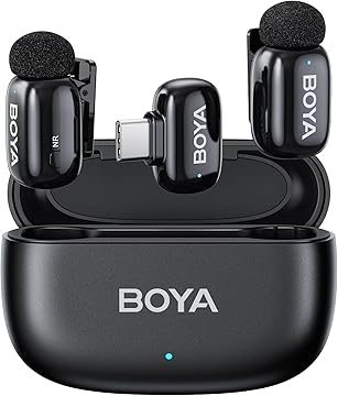 BOYA mini ワイヤレスマイクセット Amazon.co.jp: BOYA miniワイヤレスマイク【超ミニ360°集音
