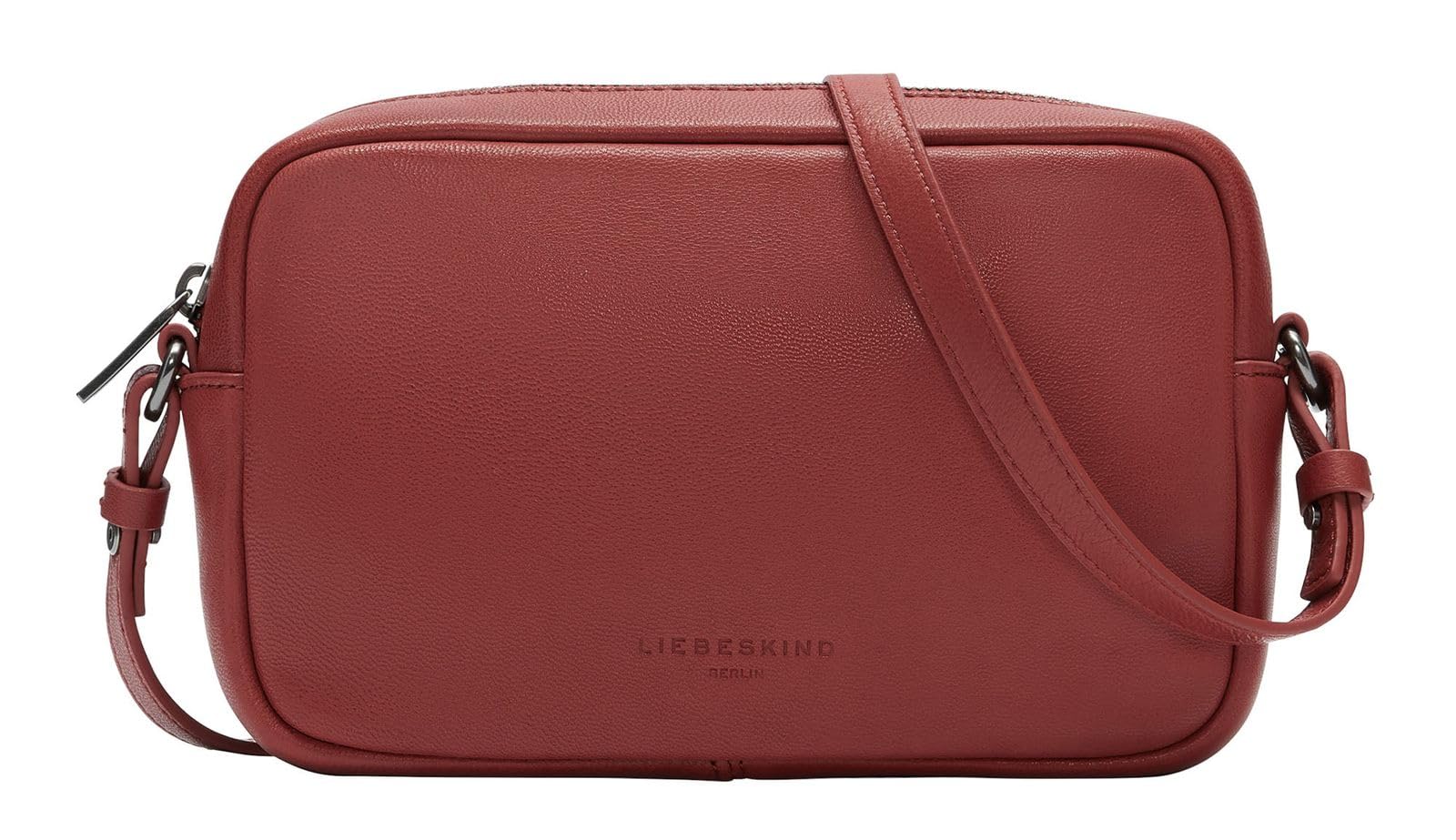 LIEBESKIND BERLIN Leather cross body bag shoulder bag Maia Crossbody Bag True Red