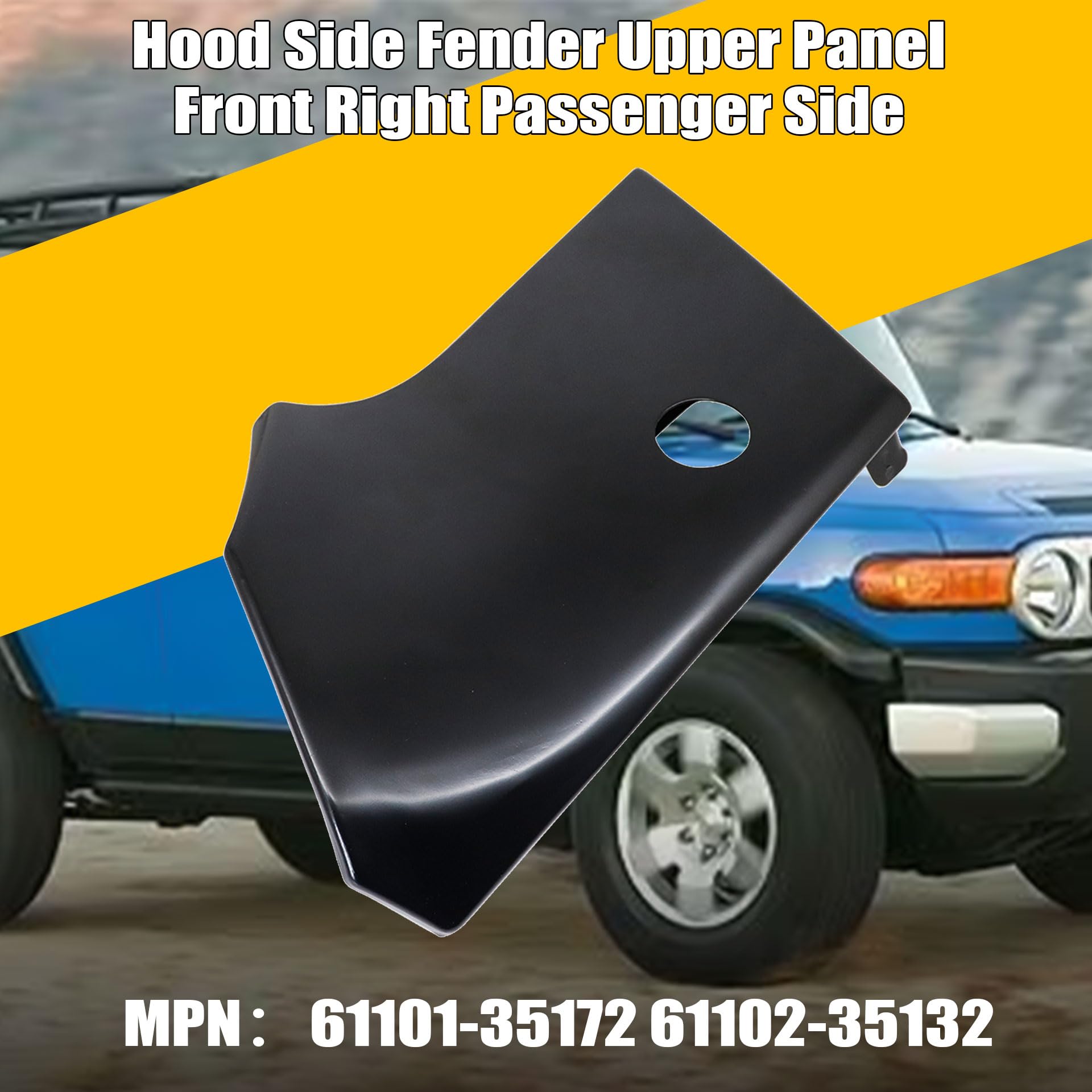 Amazon.com: GXARTS Front Right Passenger Side Fender Panel