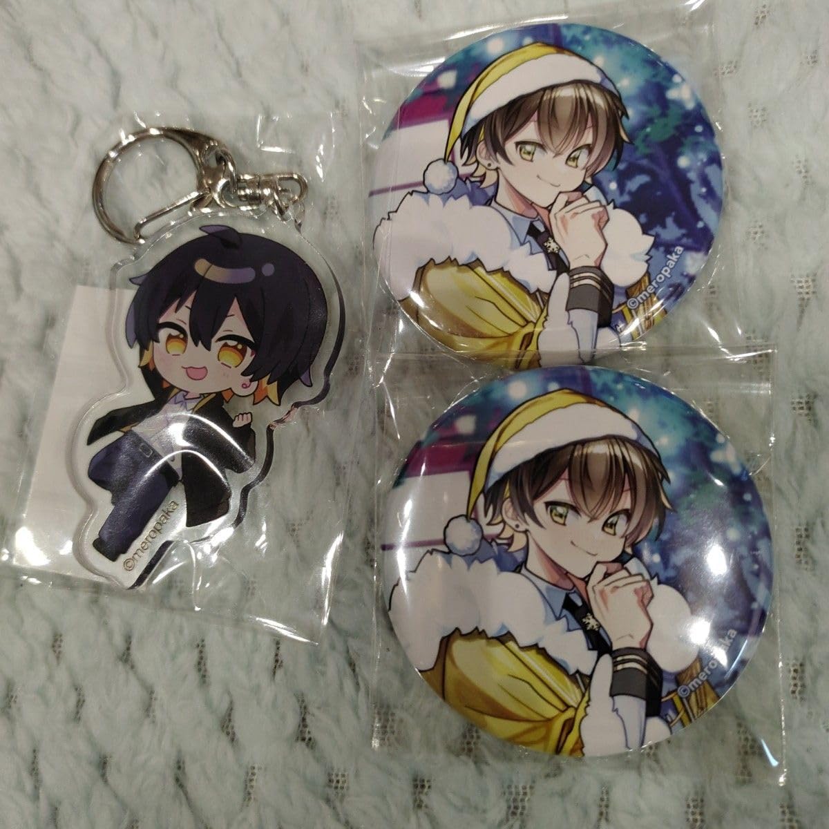 Amazon.co.jp: めろぱか めろんぱーかー かもめ KAMOME 缶バッジ