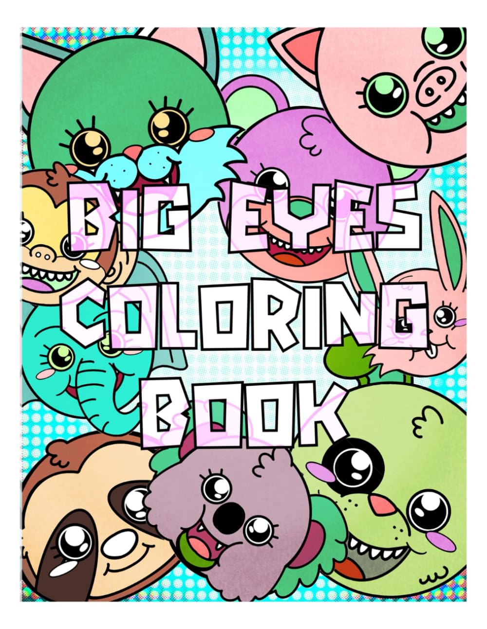 Big Eyes Coloring Book