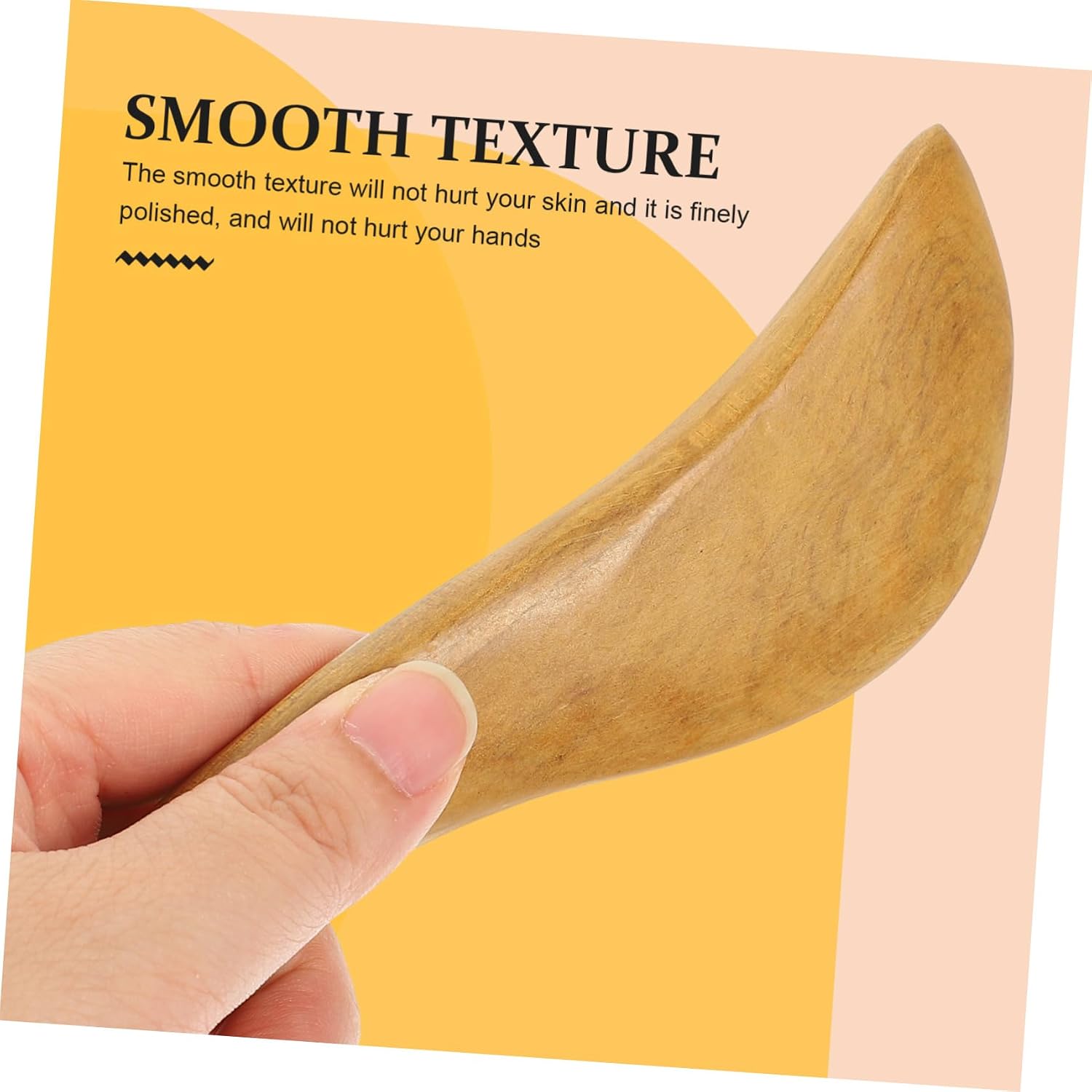 8pcs Wooden Body Scraper Kit Multi-Functional Facial for Relaxation and Circulation Includes Ear Shape Finger and Heart Scrapers for