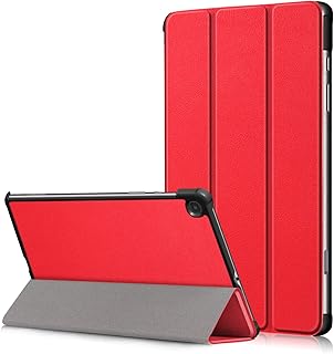 Gylint Samsung Galaxy Tab S6 Lite Case, Smart Case Trifold Stand Slim Lightweight Case Cover with Auto Sleep/Wake for Samsung Galaxy Tab S6 Lite 10.4 Inches SM-P610 (Wi-Fi); SM-P615 (LTE) Red
