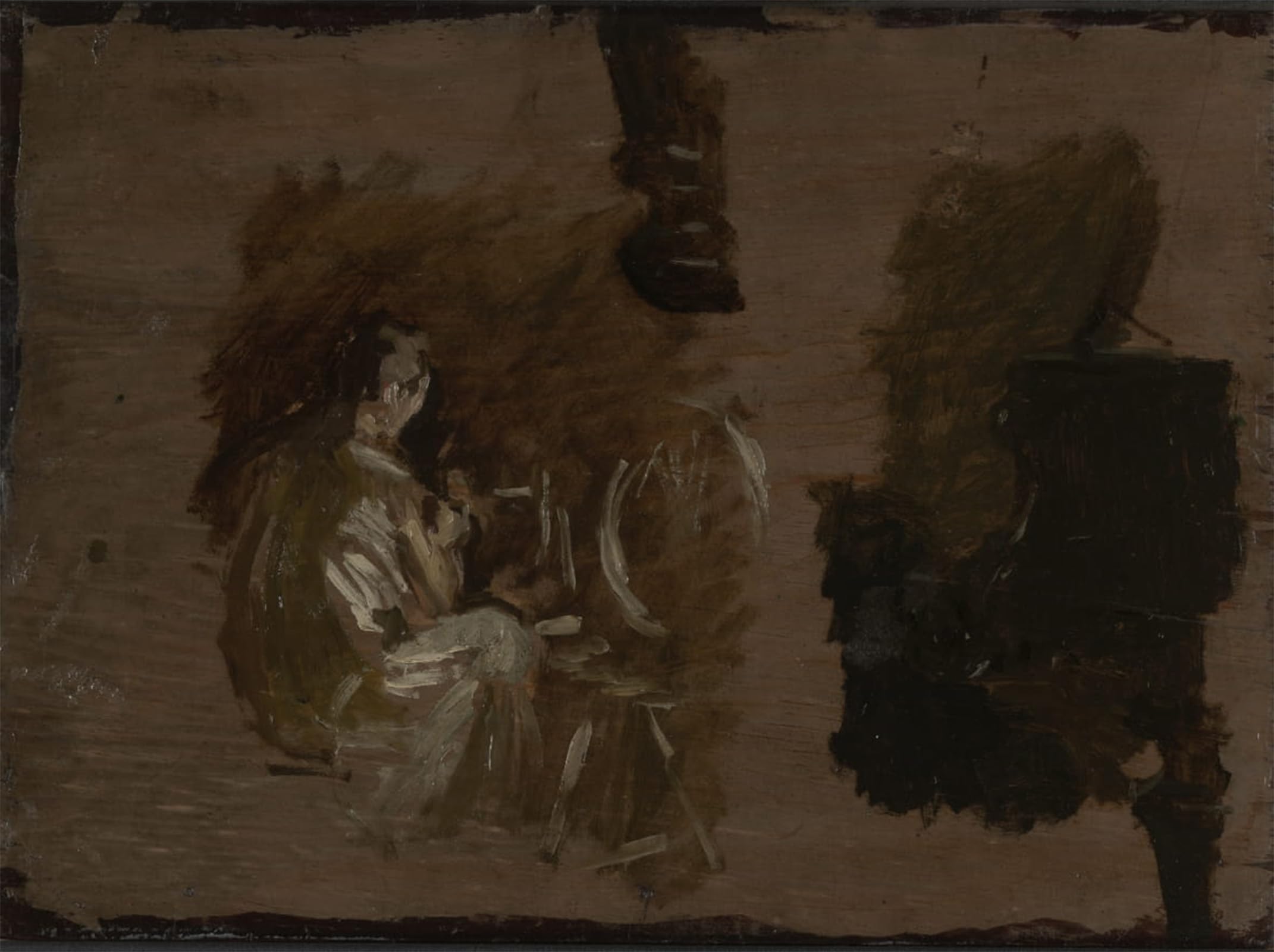ARTXLXXBN Famous Painting Canvas Artwork Graffiti Print for by Eakins Portrait Canvas Image for Home Decor 60x90cm