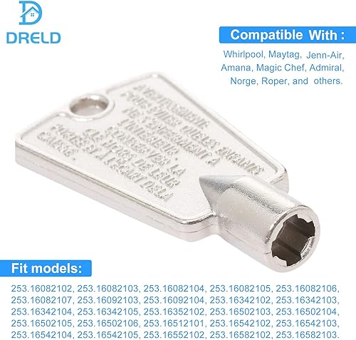 Miniatura 3 de 216702900 Llaves de puerta de congelador, sustituye a AP4301346 AP4071414 PS2061565 AP2113733 06599905 08037402 12849 PS1991481, compatible con