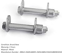 Vista 3 de Artudatech Kit de pernos de leva para automóvil, 2 unidades de placa de leva de control inferior para Toyota 4Runner 96-02 Tacoma 95-04