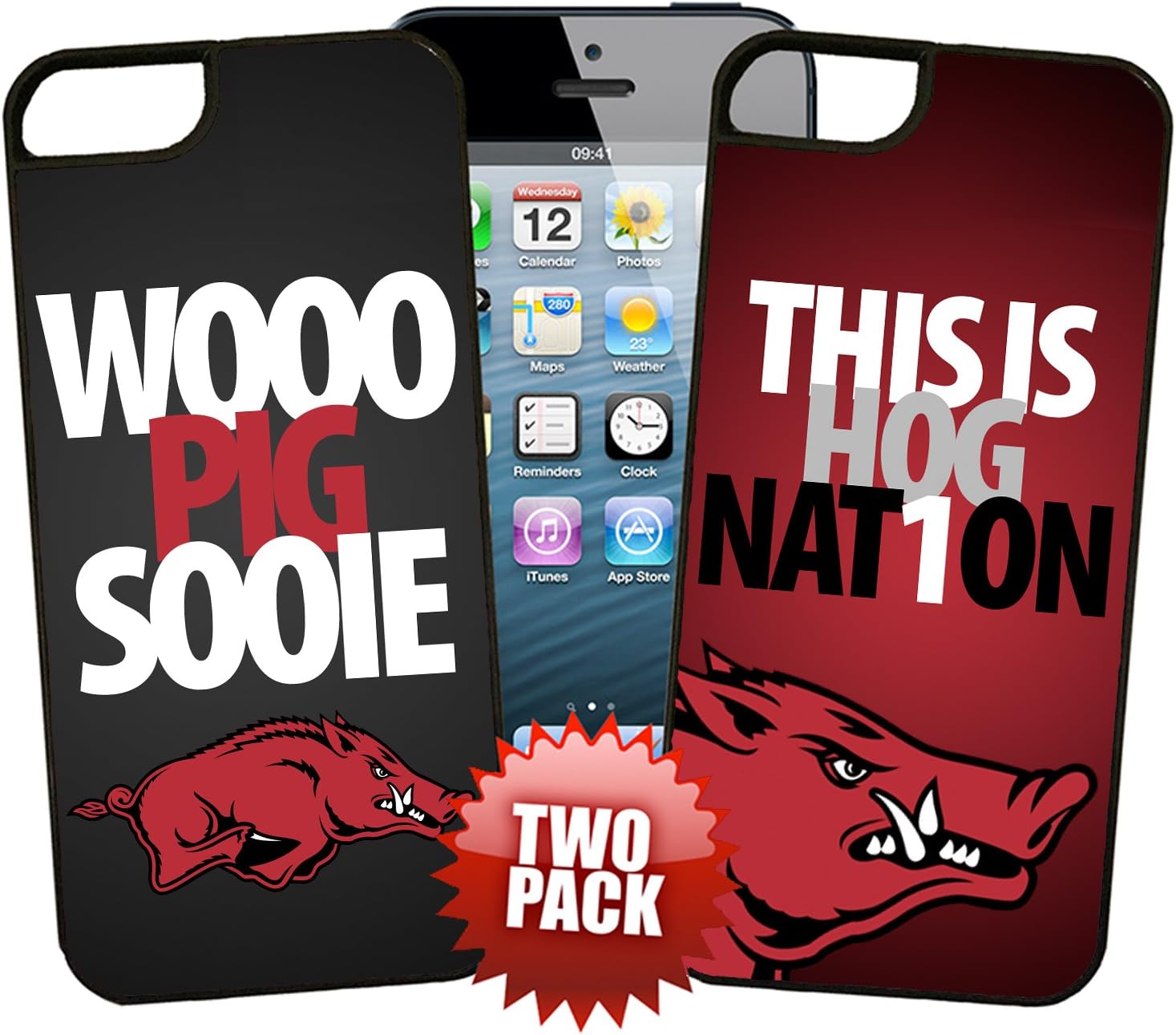 Arkansas Razorbacks Officially Licensed Hard Cell Phone
