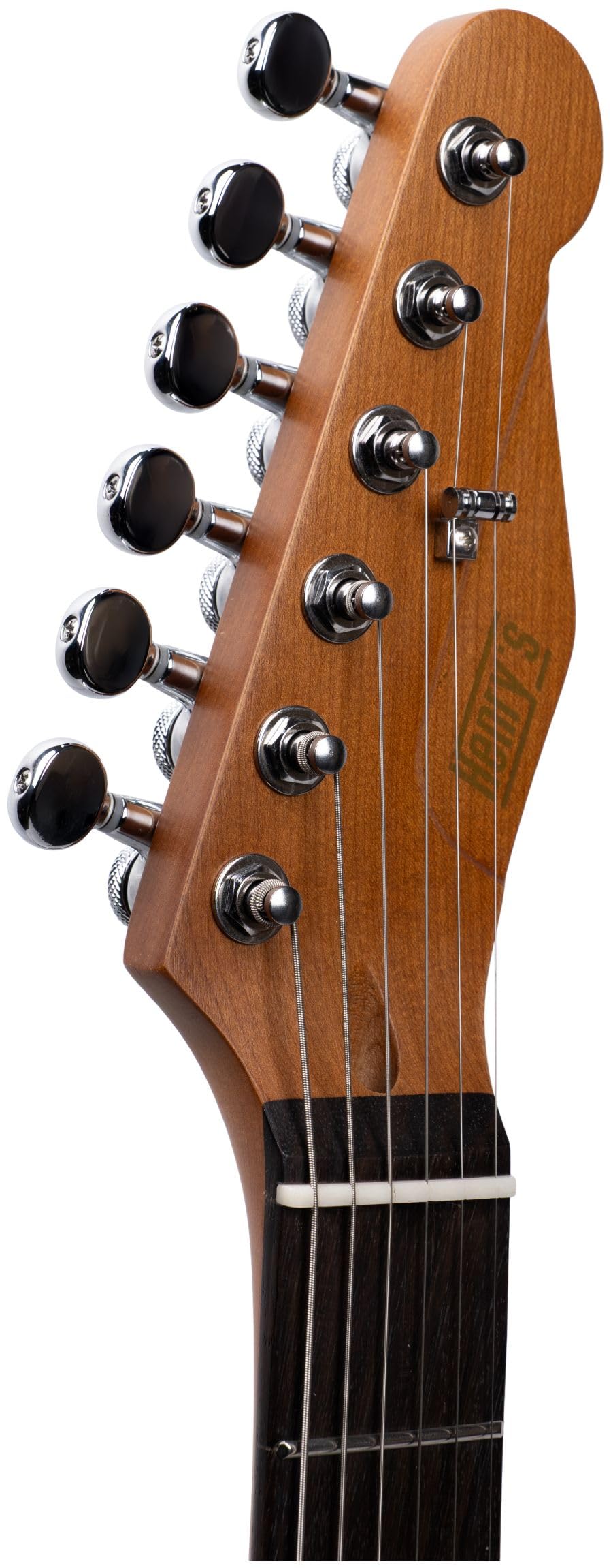 Henry's Guitarra eléctrica extra ligera – Space II Relic TL-1N The Comet – Yellow Relic