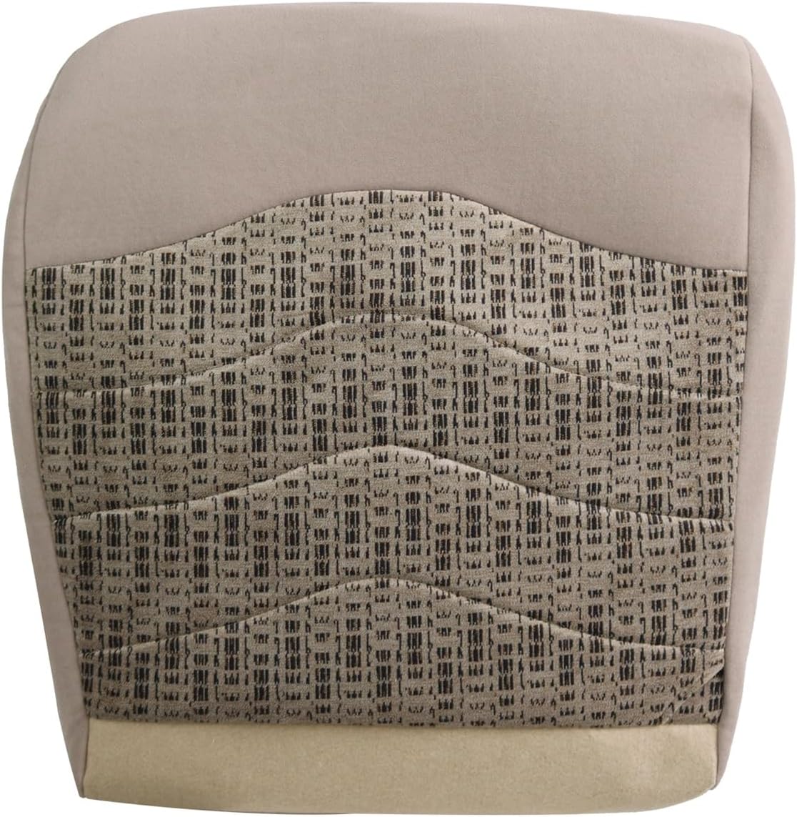 Driver Bottom Seat Cover Cloth Compatible with Ford 1999 2000 F250 F350 F450 F550 XLT Prairie Tan(Driver Bottom)