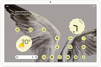 Google Pixel Tablet – Android tablet with 11-inch screen and extra-long battery life – 8 GB RAM – 256 GB storage – Porcelain