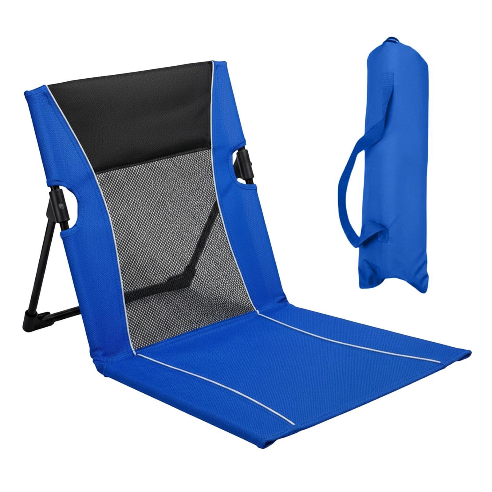 Birtern Folding Beach Chair, 40x39cm Portable Beach Chairs With Carry Bag
