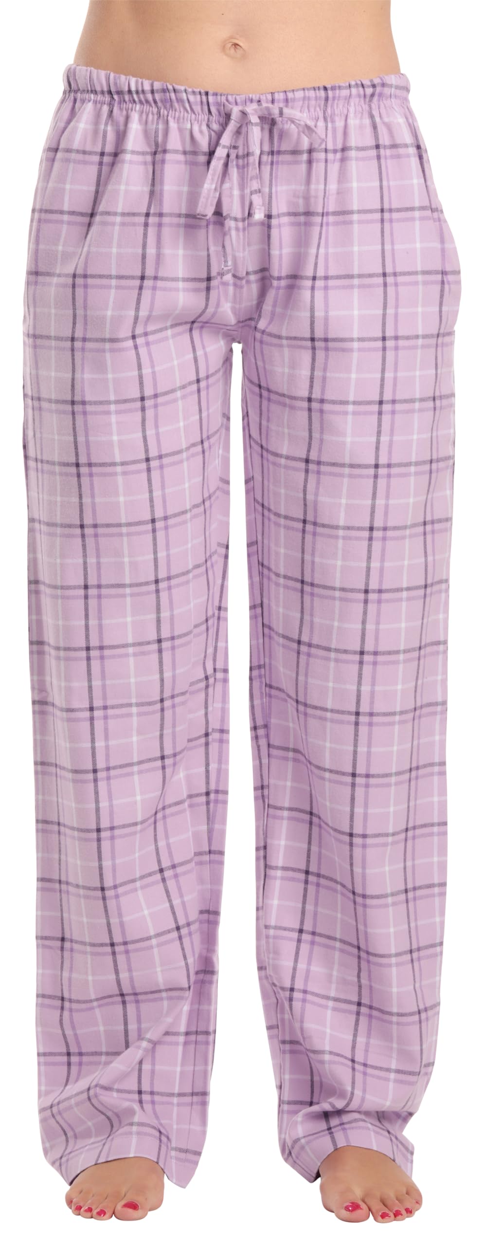 Just Love Women Plush Pajama Pants Buffalo Plaid