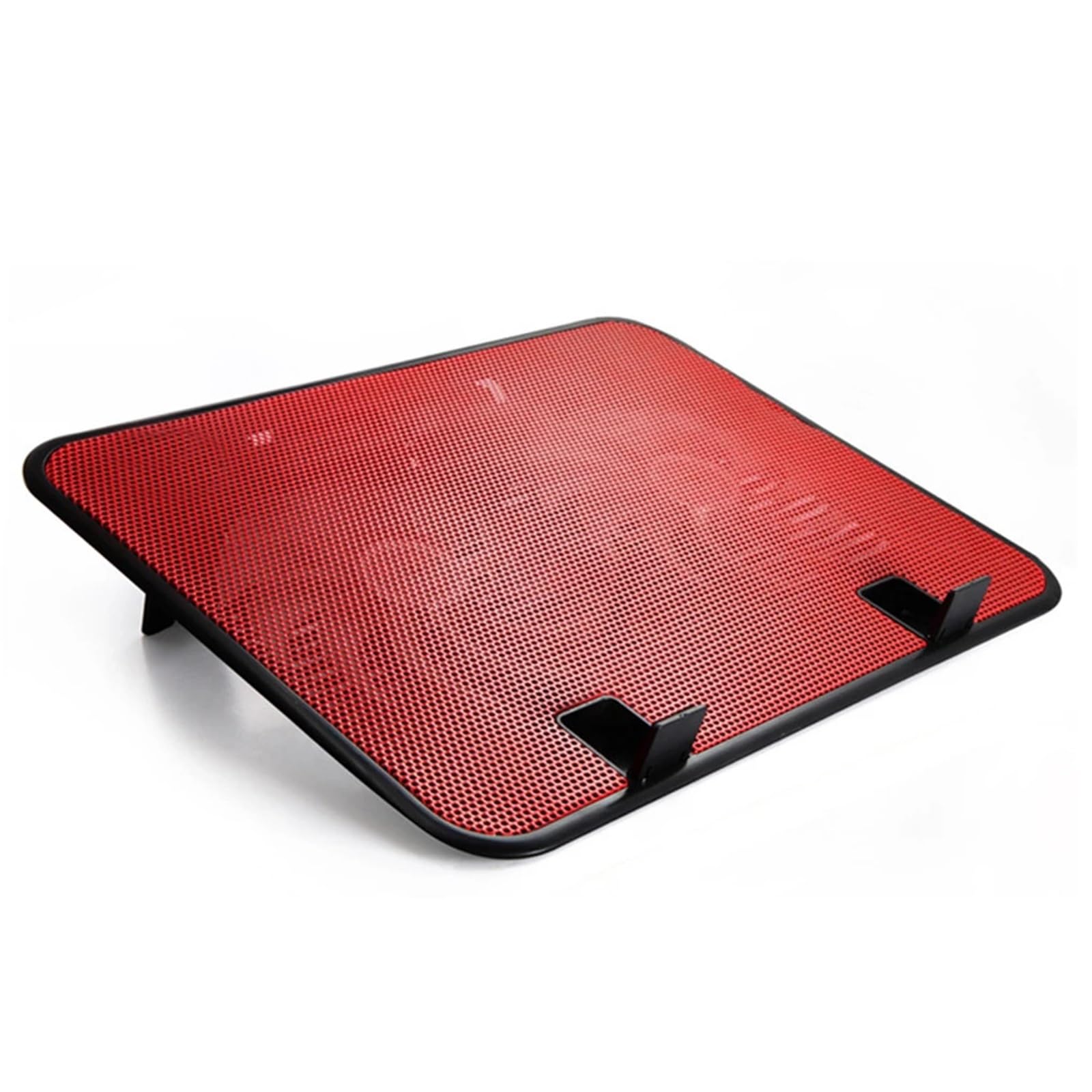Refroidisseur Ordinateur Refroidisseur pour Ordinateur Portable 14 Pouces, Double Ventilateur 5v, USB, Plaque de Refroidissement Externe pour Ordinateur Portable(Red)