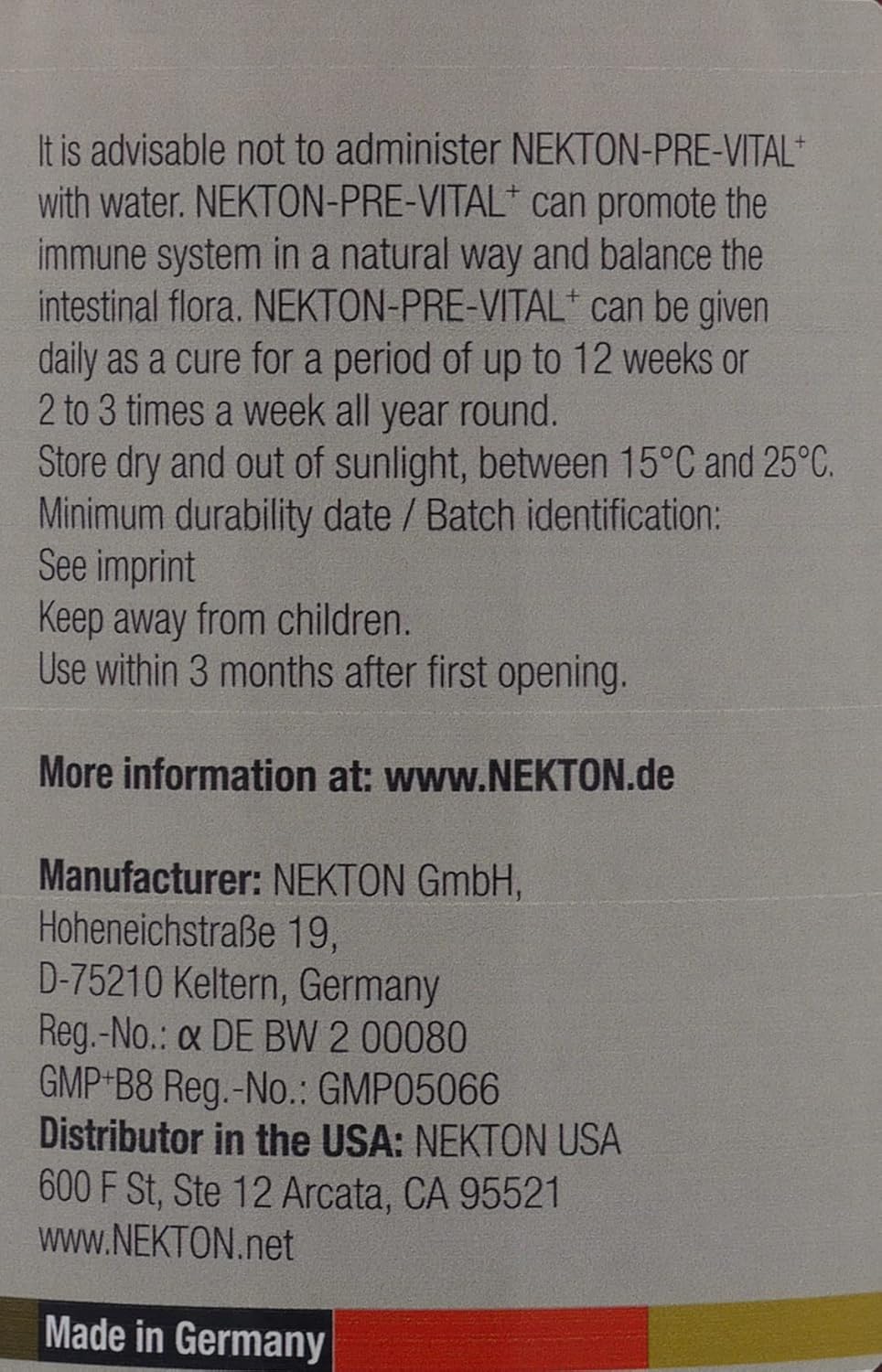 Nekton Pre Vital+ Prebiotic Bird Supplement 430gm / 15.17oz